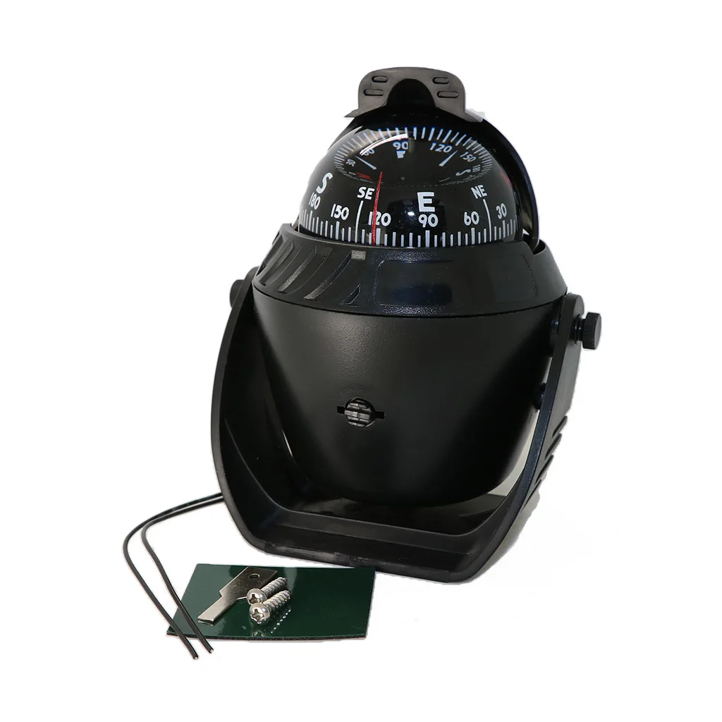 Поворотный Морской Компас автомобильный морской направляющий шар с магнитной регулировкой наклона