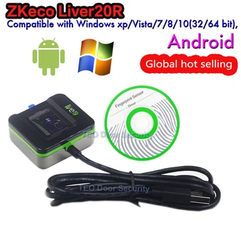 

Fingerprint Recognition Device ZK LIVE20R Fingerprint reader support in Win10 software Special discount Fingerprint Scanner