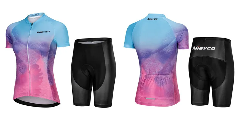 Women Cycling Jersey 2020 Pro Summer Cycling Clothes Ropa Ciclismo Bicycle MTB Bike Clothing Set Sports Wear Bib Shorts Pants