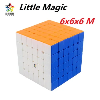 

Newest Yuxin Little Magic 6x6x6 Magnetic 6 M Magic speed cube 6x6 Magnets puzzle cubo magico Zhisheng 6M Competition Kid Toys