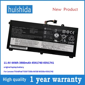 

11,4V 44Wh 45N1740 45N1741 original laptop battery for Lenovo ThinkPad T550 T550s W550 W550s 45N1742 45N1743 3900mAh series
