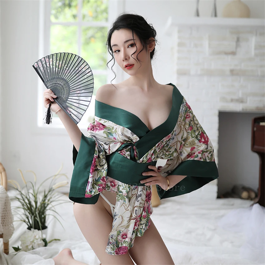 Coverup Vest Vintage 90'a zijde Japanse Kimono Kleding Gender-neutrale kleding volwassenen Pyjamas & Badjassen Pyjama 