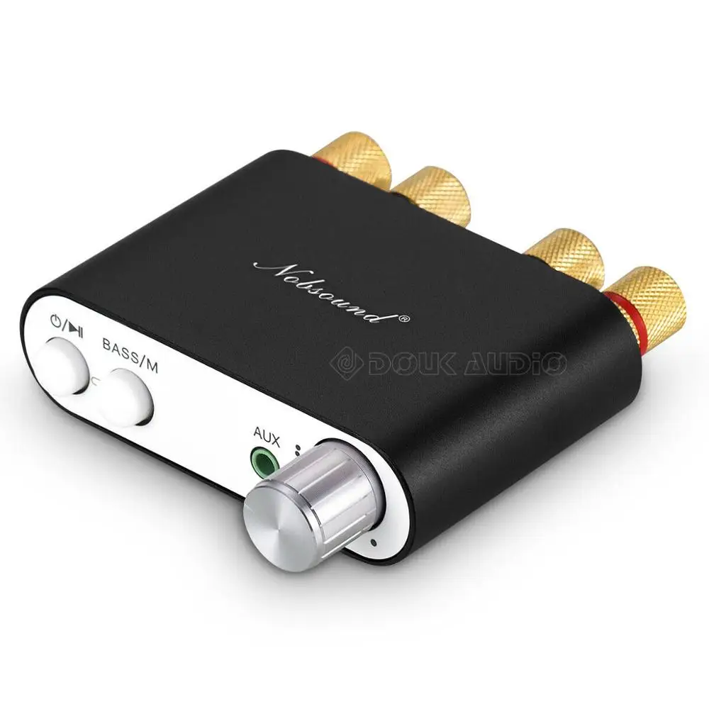 Цифровой усилитель Nobsound TPA3116 Bluetooth 5 0 цветов 50 Вт * 2 стерео Hi Fi Amlifier|power amp|hifi power