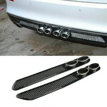 

2PCS Car Sticker Auto Air Intake Flow Hood Vent Fender Stickers False Vent Decoration Universal Exterior Accessories