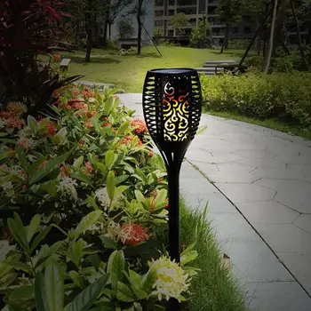 

Flame Light Home Garden Lawn Lamp Lawn Light Eco-Friendly Durable Landscape Lights Flickering