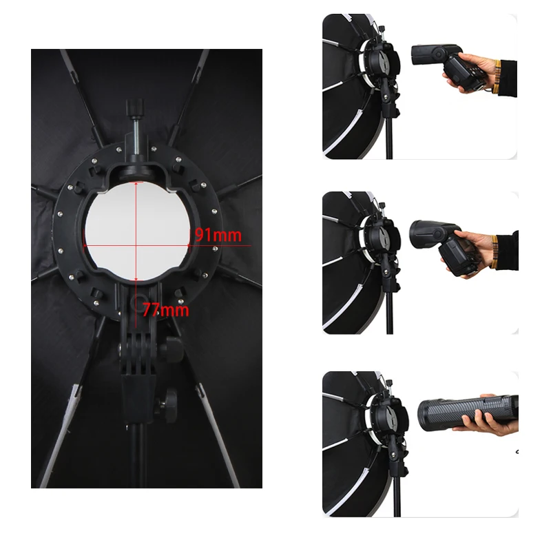 Triopo KX65 Photo Universal Speedlite Outdoor Octagon Umbrella Soft Box w Honeycomb Grid for Yongnuo 560IV Godox A1 AD200 Flash Triopo KX65 Photo Universal Speedlite Outdoor Octagon Umbrella Soft Box w Honeycomb Grid for Yongnuo 560IV Godox A1 AD200 Flash