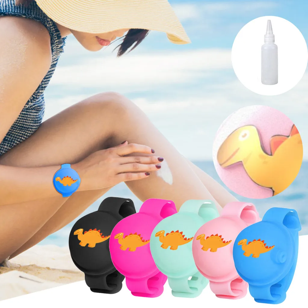 

Hand Sanitizer Dispensing Portable Bracelet Wristband Hand Dispenser 10ML