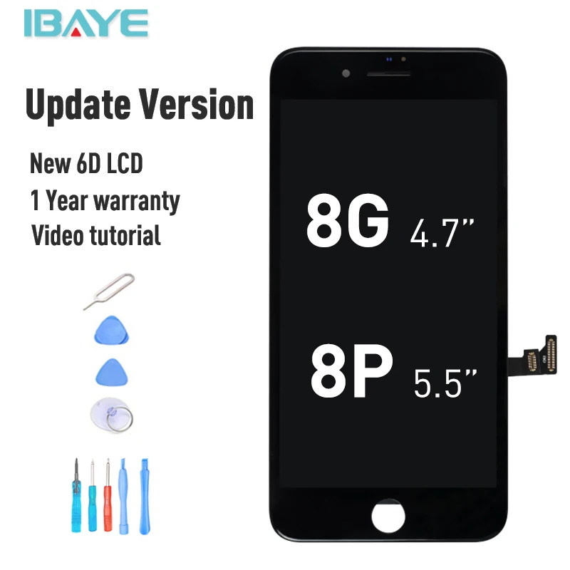 

Fabrik Verkauf Ersatz LCD Fьr iphone 8 plus LCD Screen Display Touch Digitizer Montage Fьr iphone 8 LCD Fьr iphone 8/8 plus