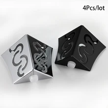 4 шт./компл. металлические ножки мебели для ножек дивана заколка для волос, накладки на ножки защита для корпусной мебели металлический журнальный столик детская коляска с покрывалом для ног, аппаратные средства