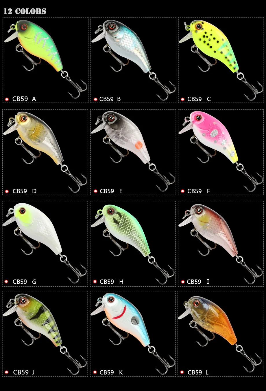 Topwater Гольян рыболовные приманки 4,6 г 3,8 см кренкбейт мини приманки для форели маленький Whopper искусственная жесткая приманка для ловли карпа