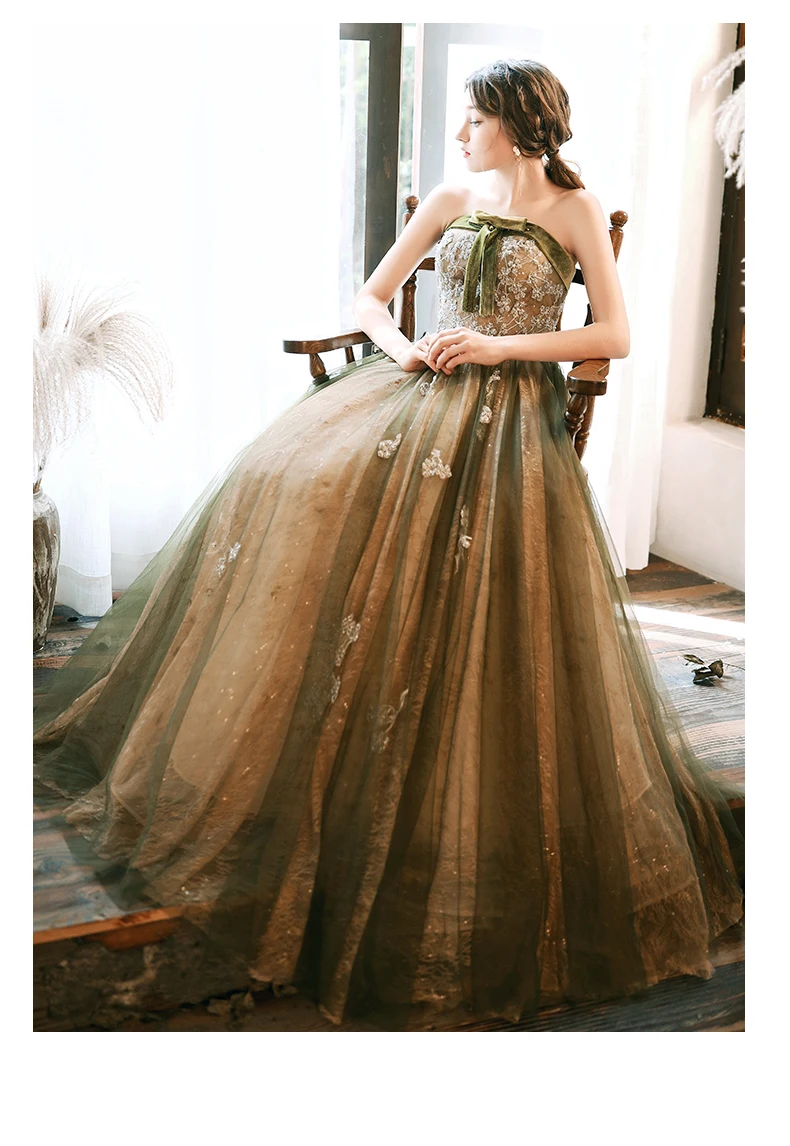 Vestidos De Gala милое платье для выпускного вечера Тюль Аппликации Vestido Formatura Длинные Формальные Вечерние платья Элегантный халат De Soiree