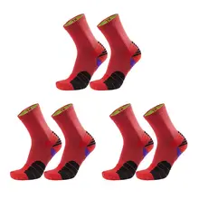 3 пары, Мужские Спортивные Компрессионные спортивные баскетбольные полотенца, нескользящие носки, Y1QE