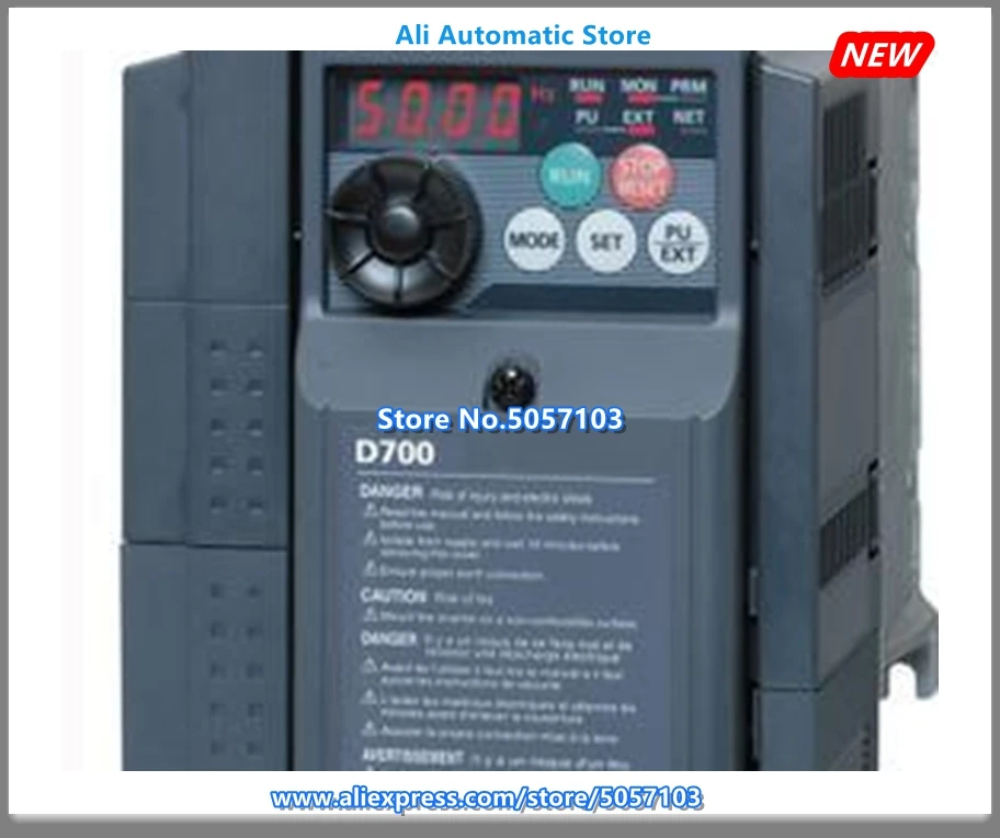 Frequentie Converter FR-D720S-0.75K-CHT FR-D720S-1.5K-CHT FR-D720S-2.2K-CHT D700 220V Nieuwe Frequentie Converter FR-D720S-0.75K-CHT FR-D720S-1.5K-CHT FR-D720S-2.2K-CHT D700 220V Nieuwe