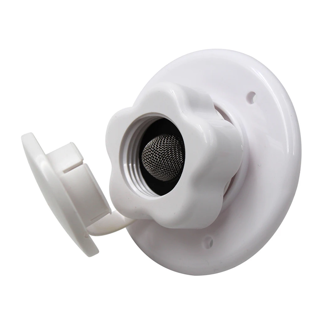 New RV City Water Fill Inlet Plastic Check Valve Trailer Marine