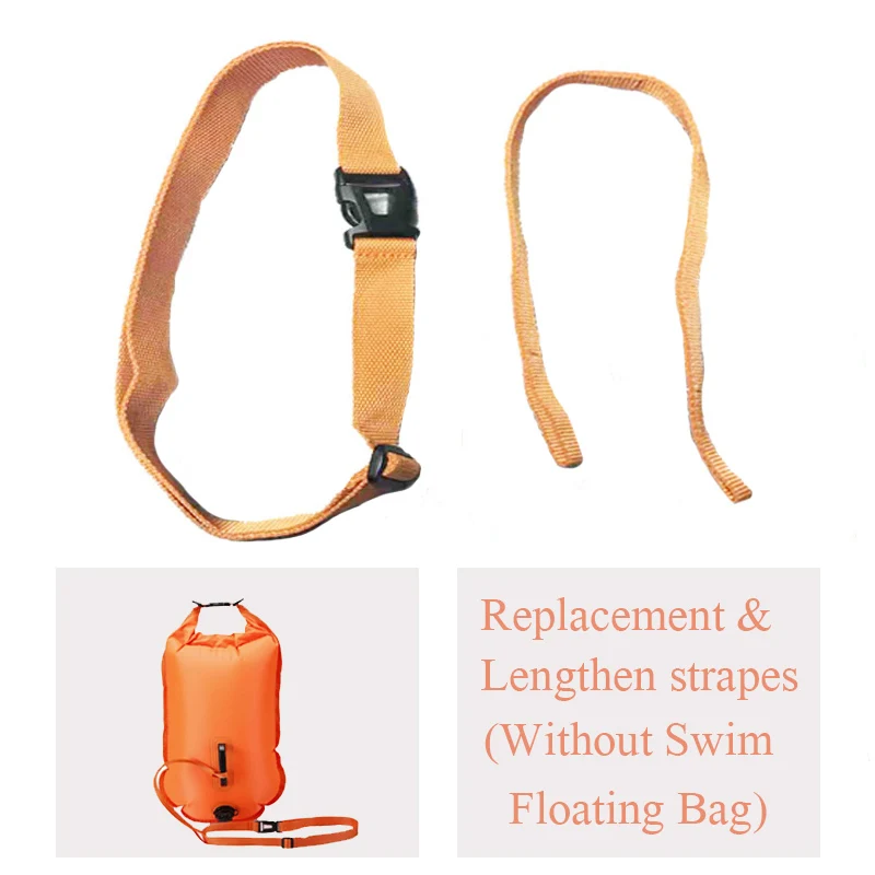 Orange & Pink Swimming Tow Floating Waist Belt Inflatable Water Buoy Air Bag Accessories Replacement Lengthen Parts | Спорт и