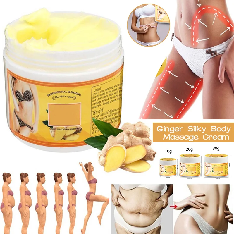 Ginger Fat Burning Cream Anti-cellulite Full Body Slimming Weight Loss Massaging Leg Waist Effective Reduce | Красота и здоровье