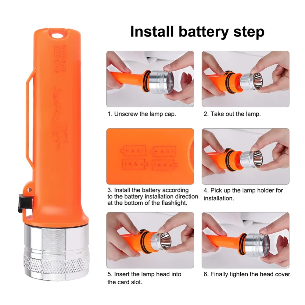 潜水手电筒（大的）-f