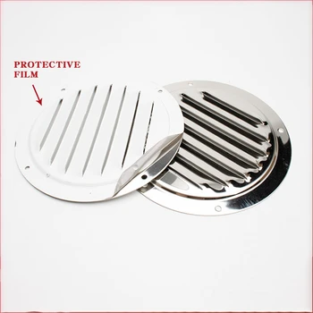 

Round Air Vent Louver Vent Grille Ventilation Stainless Steel For Yacht Boat Sailing Rv Accessories Camping Car Camper Van Parts