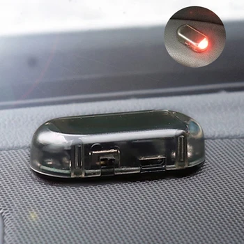

1 universal mobile phone solar car anti-theft warning light for Dodge Journey JUVC/Charger/DURANGO/CBLIBER/SXT
