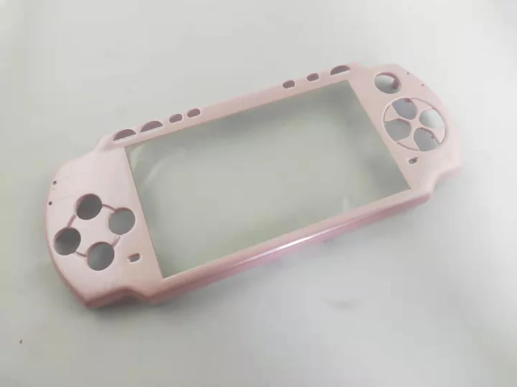 Pink 1 шт. семь цветов Корпус Передняя Лицевая панель чехол оболочка Крышка для psp 1000 консоль замена - Цвет: Pink