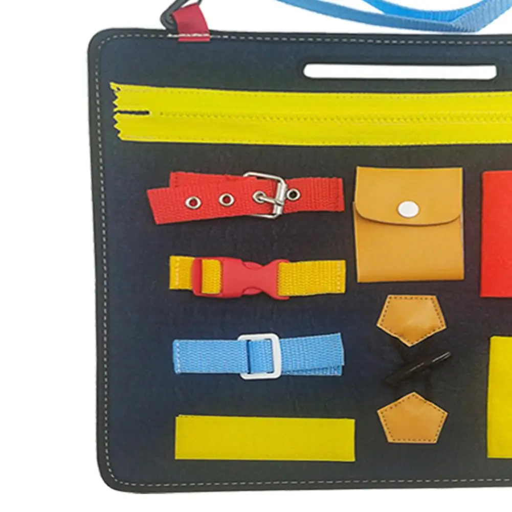  Felt Board Children's Toys Education 1-5 Years Old Toy Drawing Board Learning Dressing Buckle Basic - 4000405242593