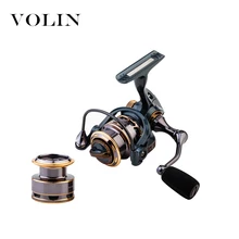 Volin NEW WAVE Reel Spinning Fishing Reel for Trout Rod Max Drag 4kg 9+1 BB 5.1:1 Saltwater & Freshwater EVA Knob High Quality