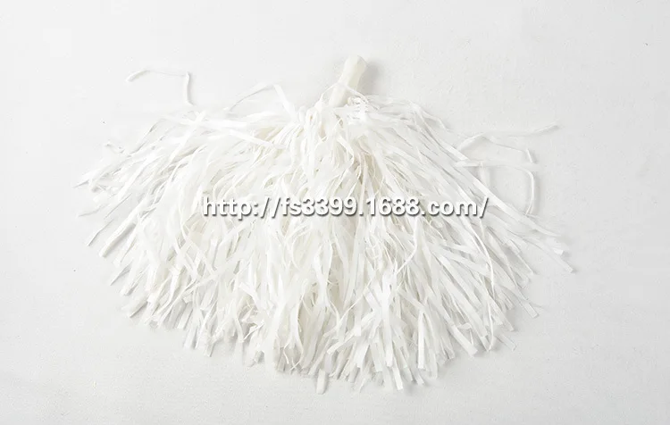 PE Plastic shou yao hua Shaking Stick Cheerleaders Curd La Flower Cheerleading Handed Flower Do Not Fade on Cut