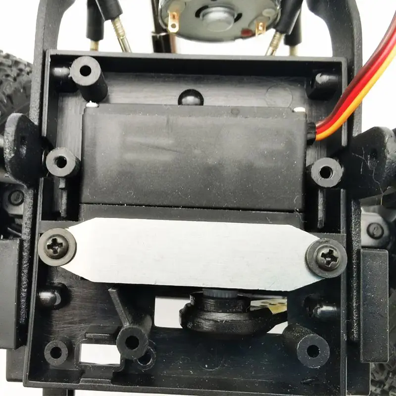 Обновленная металлическая сервофиксированная пластина для WPL FJ40 C34 запасные