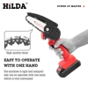 HILDA Electric Saw Cordless Mini Portable Handheld Chain saw Brushless Rotary Tool For Cutting Woodworking Tools ► Photo 3/6