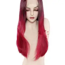 Длинные маленькие волнистые парики для женщин светлые кружевные передние парики длинные волосы парики Косплей