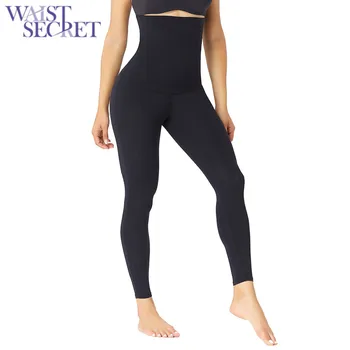 

WASIT SECRET Women Yoga Pants Shapewear Tummy Control Compression Leggings Sports Running Sportswear Stretchy Fitness Leggings