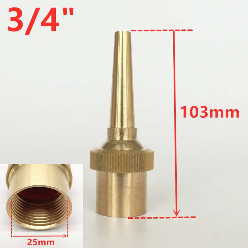 Multi-Size Decorative Water Fountain Nozzle for Outdoor Garden and Pool
