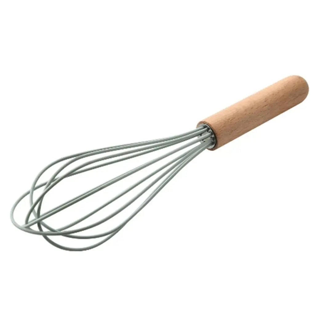 egg beater Набор посуды прочный практичный термостойкий силиконовый кухонный инструмент ложка, дуршлаг, лопатка, лопатка, суп и т. д - Цвет: egg beater