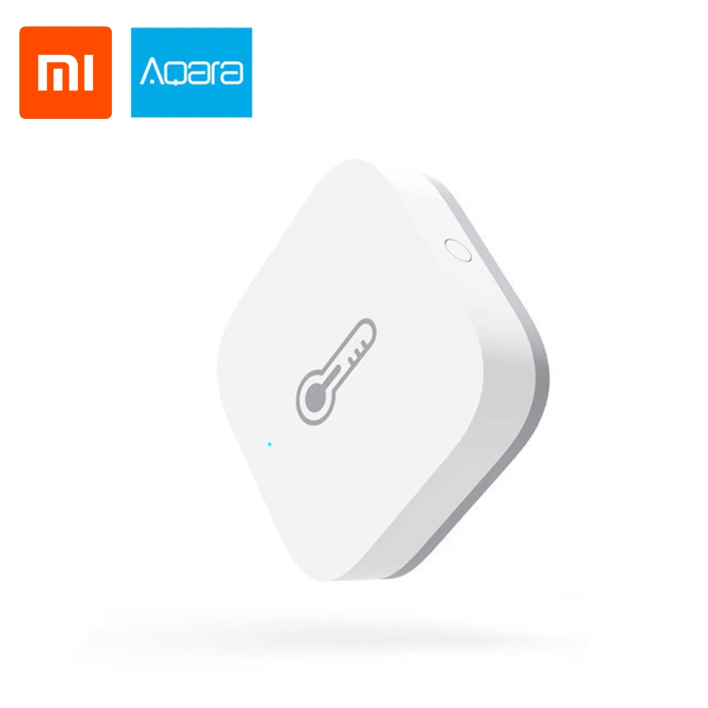 Original Xiaomi Aqara Hub work with Smart Curtain Motor Wifi Light Switch control Automation for Apple Homekit Mi Home APP - Цвет: Temperature Sensor