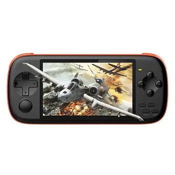 

POWKIDDY J6 handheld game console 4.3 inch IPS screen 1000 mA 8GB simulator arcade mame Built - in 2568 games Childre