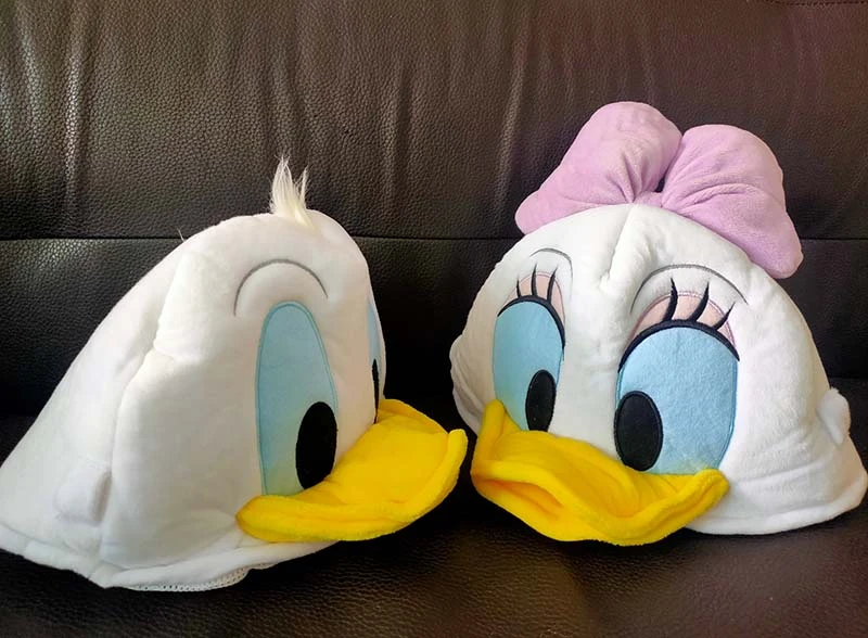 Disney Store Donald Duck Daisy Duck Costume Hat Cap Plush Cosplay Movies Tv Aliexpress