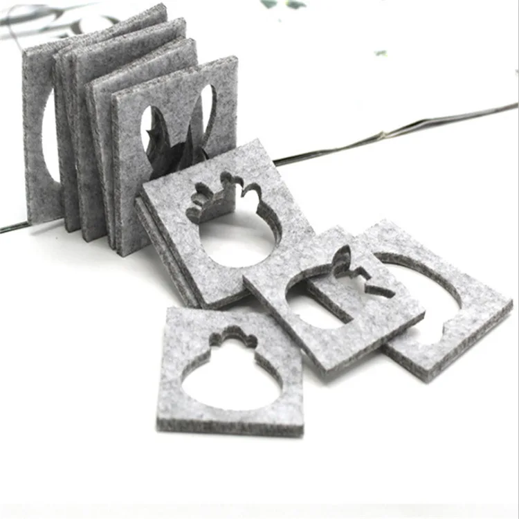 Animal Wool Felt Mold Needle Felting DIY Craft Stencil Applique Mold Accessories Felt Starter Kit Pattern Woolcraft For Beginner