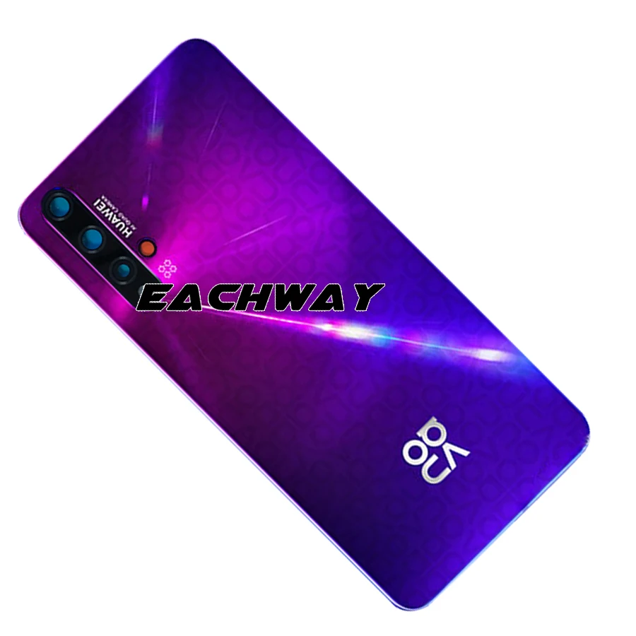 Новинка 100% Крышка батарейного отсека для Huawei Nova 5t Honor 20 se задний корпус задняя