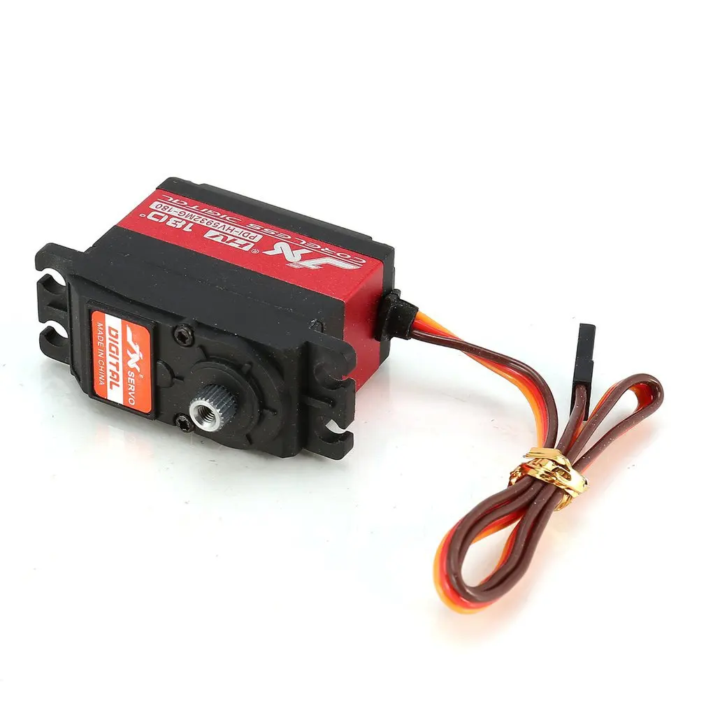 4 шт. JX PDI-HV5932MG 20 кг 180 ° рулевой Цифровой Металлический Редуктор Coreless Servo с высоким крутящим моментом для RC автомобиля Робот самолет Дрон