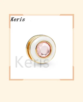 

100% silver sterling new spring 2019 767891npo bright reverse bright white ribbon round free freight