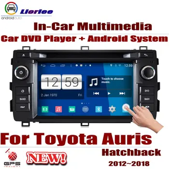 

Car DVD Player For Toyota Auris (E180) / Corolla Hatchback 2012-2018 GPS Navigation Android 8 Core Radio BT SD USB AUX WIFI