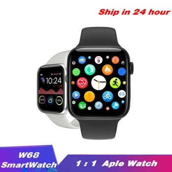 

W68 Smartwatch Series 5 Men Women Heart Rate Monitor Call Message Reminder Sport smart watch For Android Apple phone PK W58 IWO8