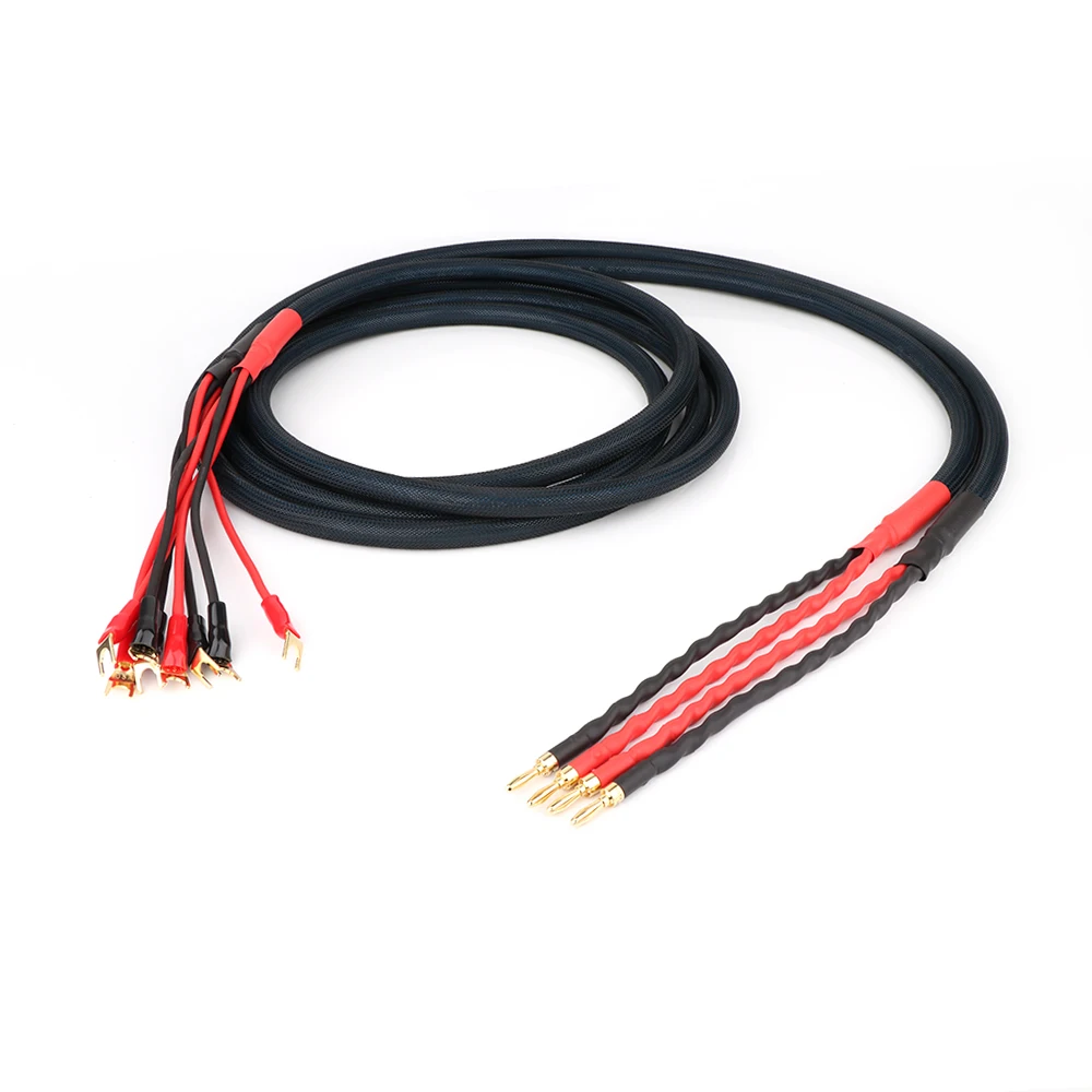 Yter High Performance Speaker Cable With Diy Pailiccs Plugs 2.5m