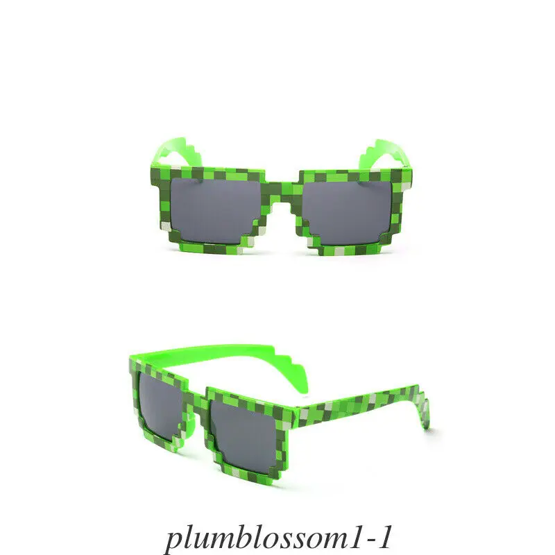 Великобритания Дети мальчики девочки очки детские клетчатые мозаики полный UV400 защиты милые очки