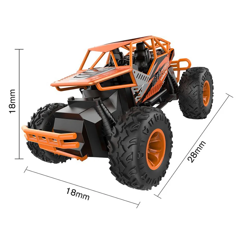 4Wd 2,4 Ghz Rc автомобиль игрушки сильная мощность сплав внедорожный скалолазание гусеничный пульт дистанционного управления модель автомобиля игрушки