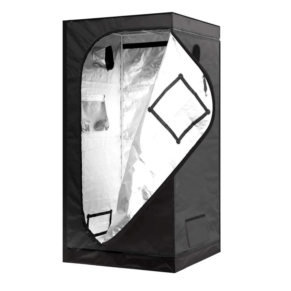 Grow Tent Growbox 600D Waterproof Reflective Oxford Cloth Tent For Led Light Greenhouse Indoor Garden Seed Flower Plant Growing