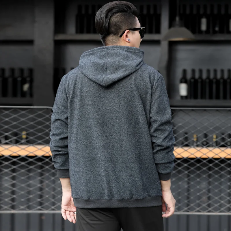 Новинка, 8XL, 7XL размера плюс, новинка, Осень-зима, Брендовые мужские толстовки с капюшоном, высокое качество, с длинным рукавом, модные мужские толстовки s