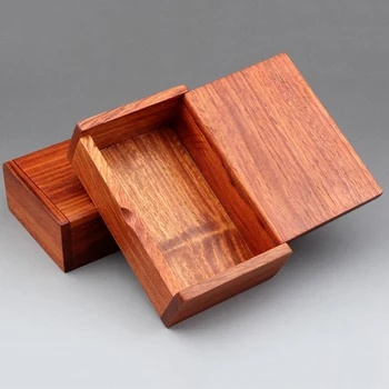 

Cigarette Case Cigarette Handmade Rosewood Solid Wood High-end Vintage Card Case Gift Elegant Box Car Cigarette Accessories