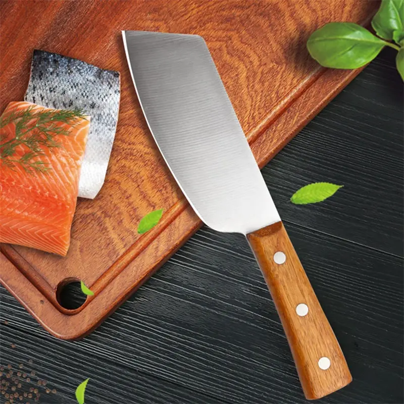 5," мини нож для филеровки рыбы из нержавеющей стали лосось Мясо Кливер фрукты нарезка овощей резак слайсер кухонные ножи шеф-повара