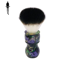 Щетка для бритья, щетка для бороды, салонное оборудование для чистки бороды, инструменты для бритья, щетка для бритья, Мужская ручка из смолы